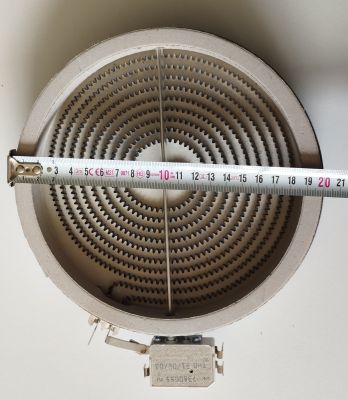 ПЛОЧА ЗА СТЪКЛОКЕРАМИЧЕН ПЛОТ 1700W 200мм