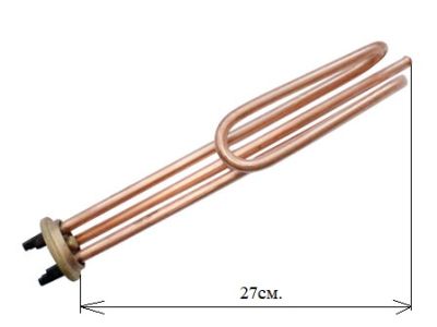 Кликни за увеличение НАГРЕВАТЕЛ ЗА БОЙЛЕРИ ARISTON, FLAMINA, TESY 3000W 0